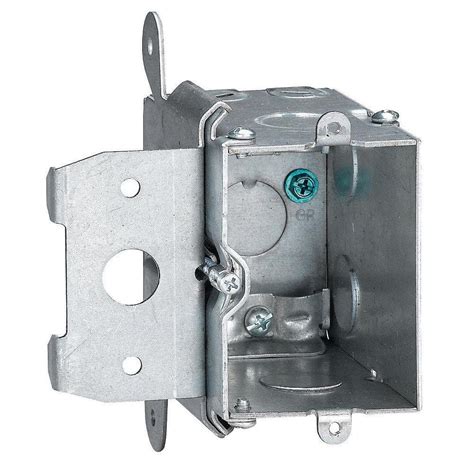 metal electrical receptacle box|electrical metal boxes wall mounted.